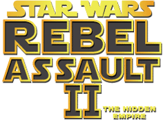 Star Wars: Rebel Assault II - The Hidden Empire logo for Playstation